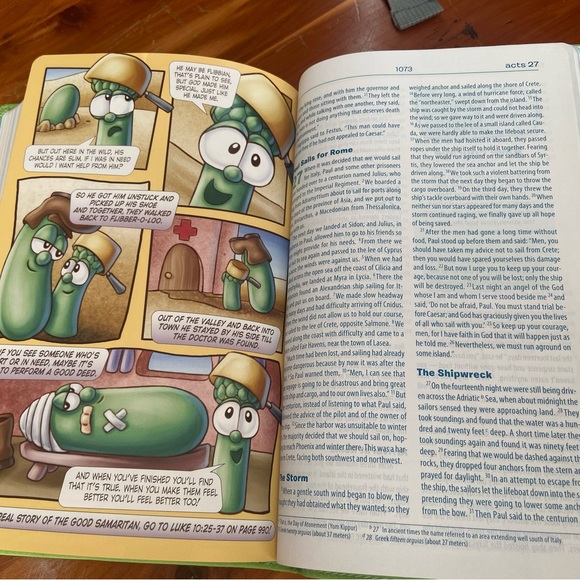 Bible NIV, The VeggieTales - Picture 3 of 6